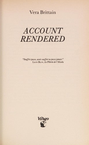 Account Rendered