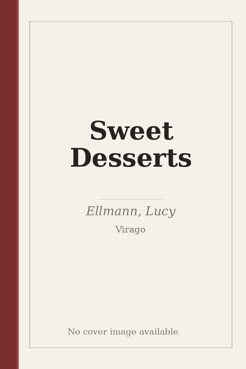 Sweet Desserts - no cover image available