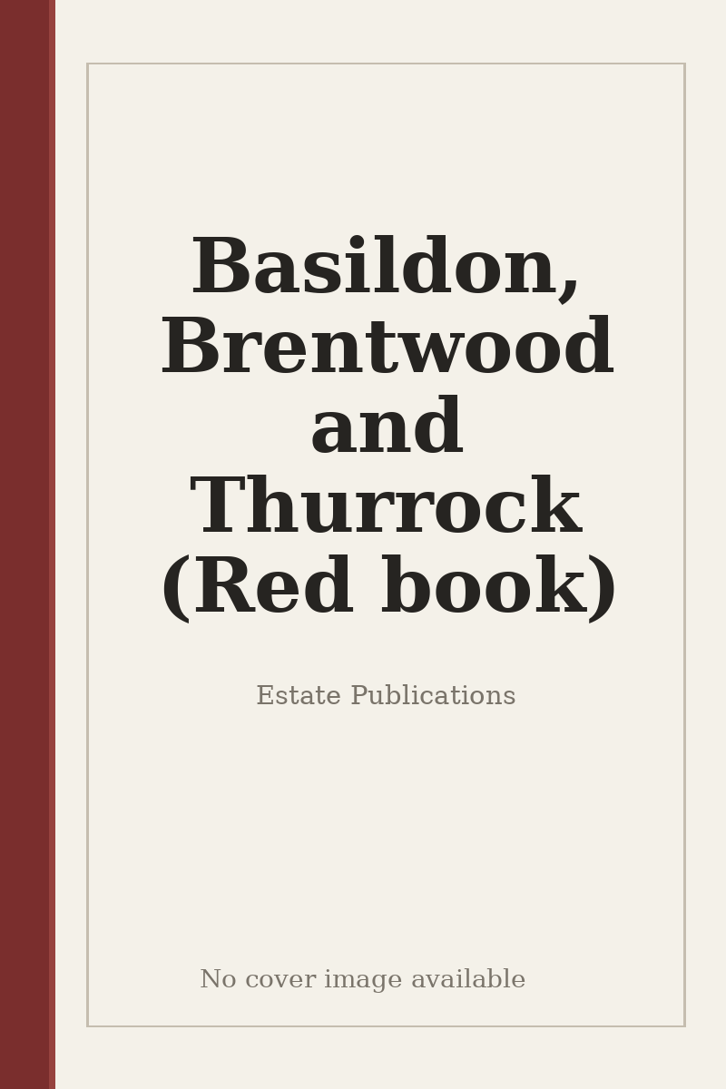 Basildon, Brentwood and Thurrock (Red book) - no cover image available