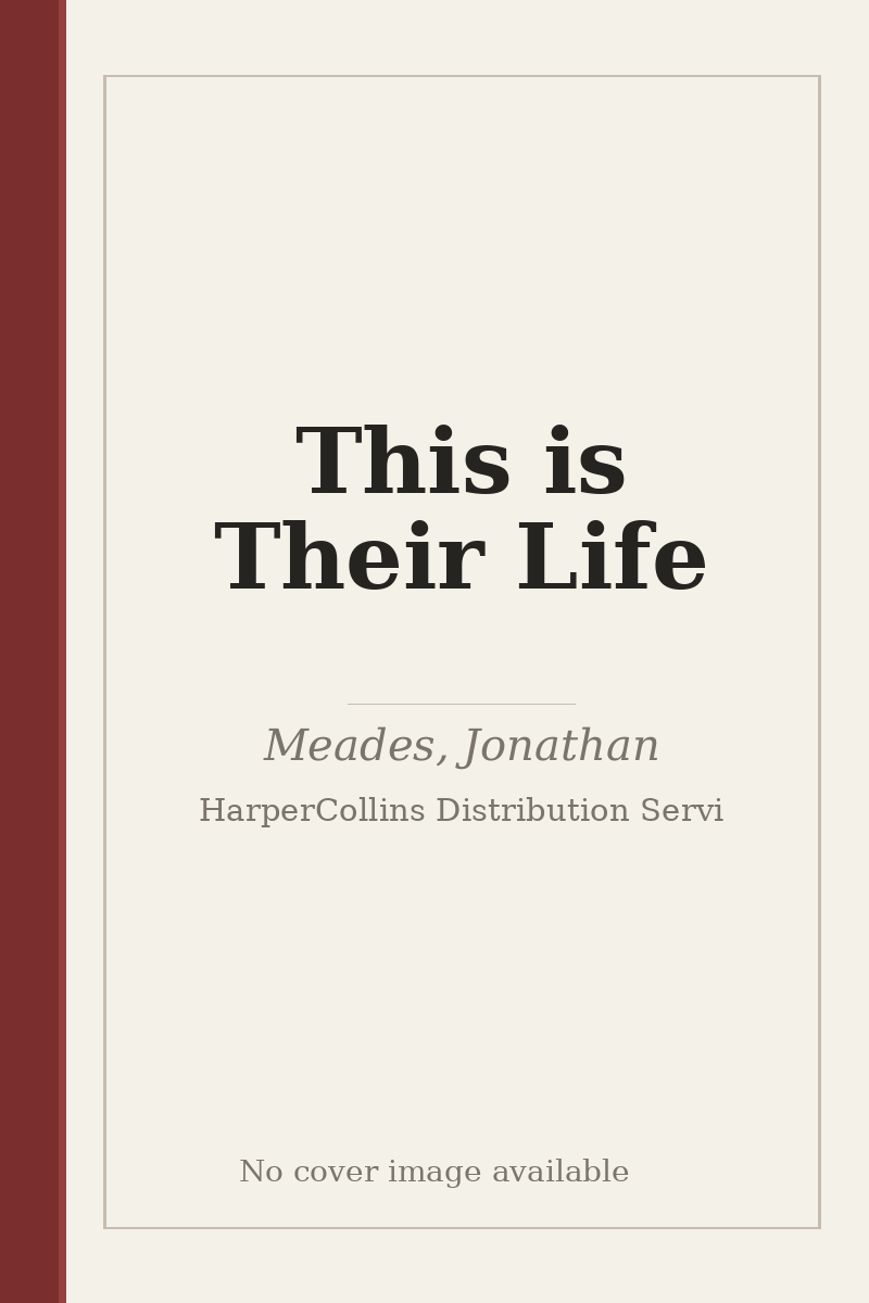 This is Their Life - no cover image available