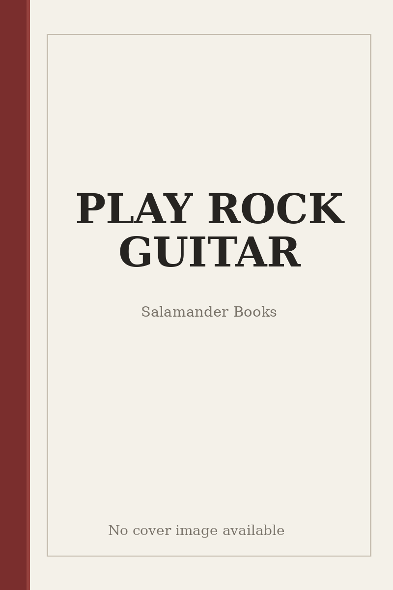 PLAY ROCK GUITAR - no cover image available