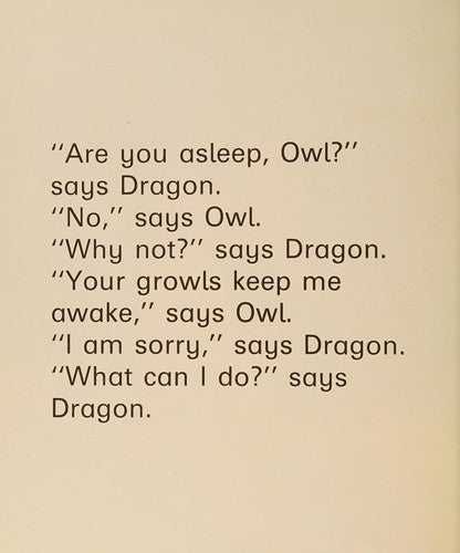 Dragon and Sleepy Owl