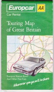 Touring Map of Great Britain