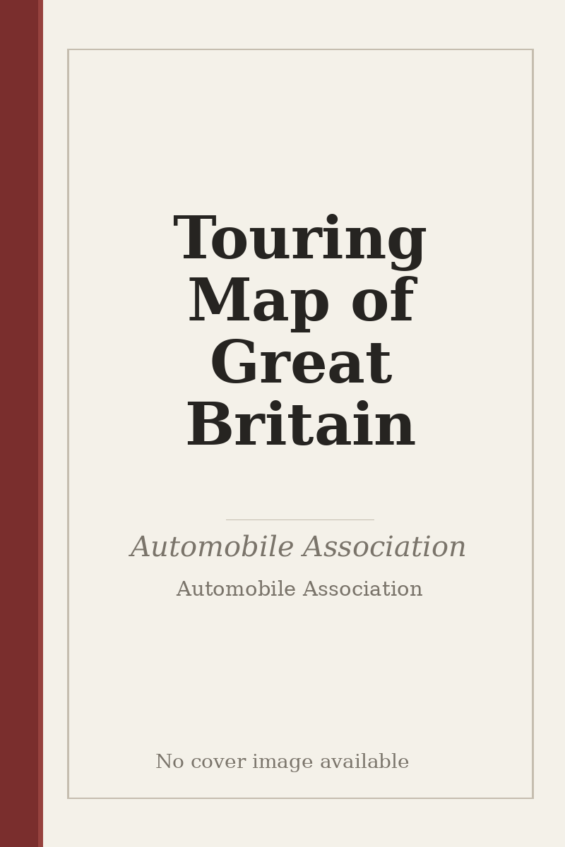 Touring Map of Great Britain - no cover image available