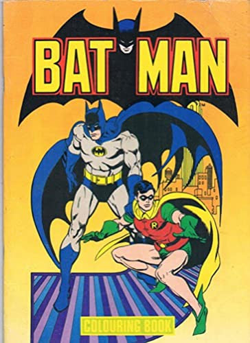 Bat Man Colouring Book