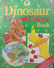 The Dinosaur Cut and Colour Book (Cut & colour books)