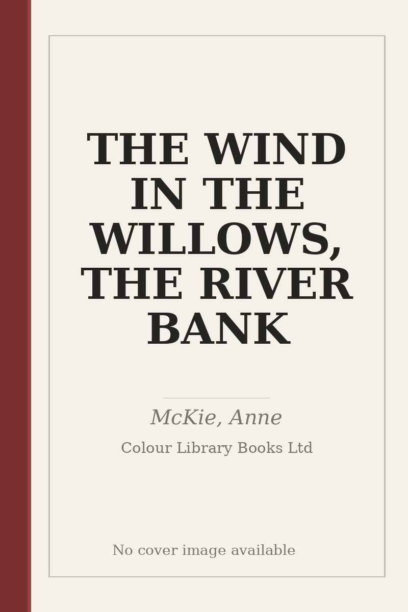 THE WIND IN THE WILLOWS, THE RIVER BANK - no cover image available