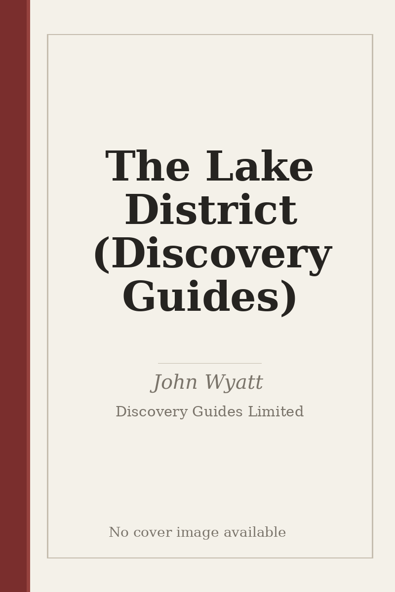 The Lake District (Discovery Guides) - no cover image available