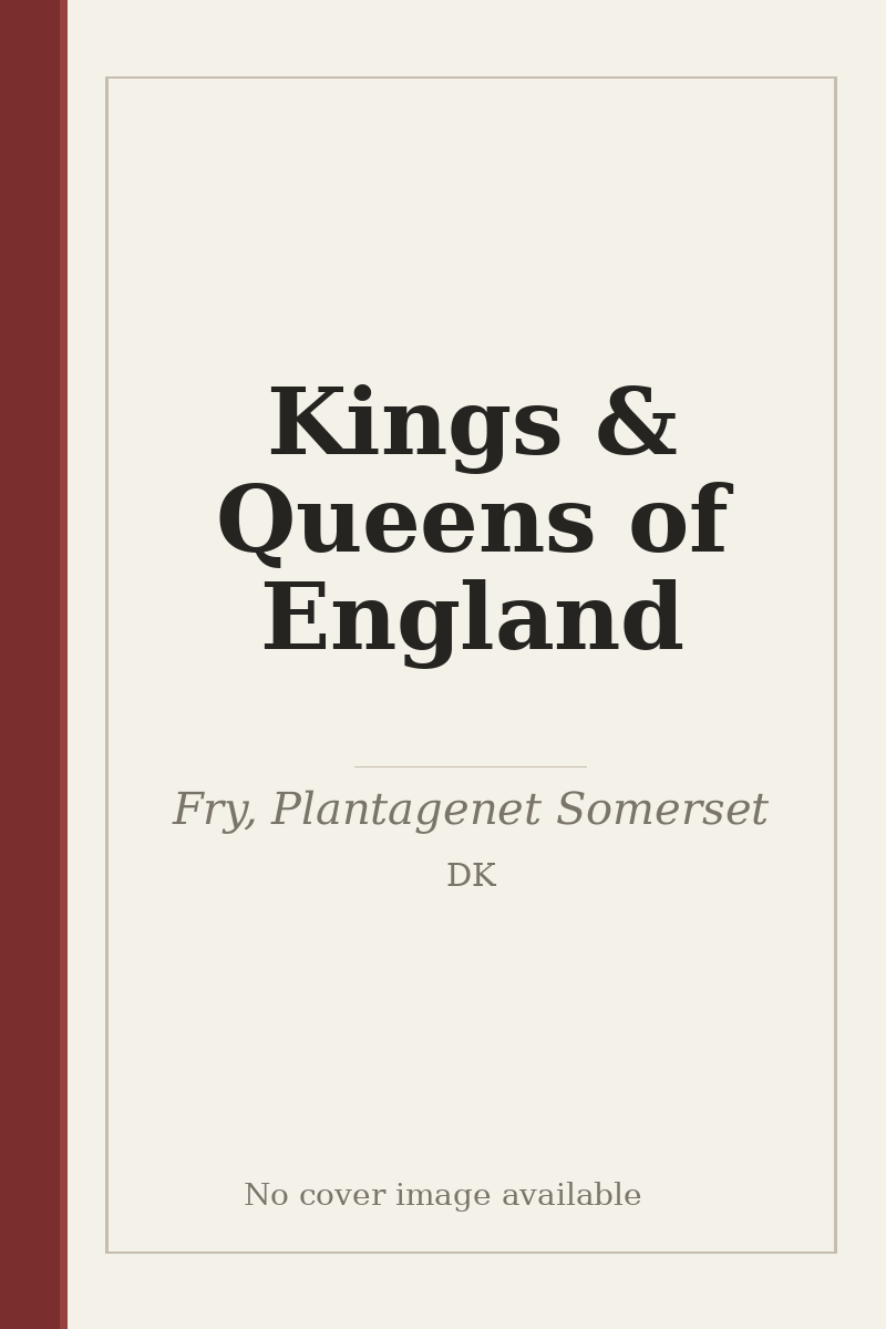 Kings & Queens of England - no cover image available