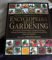 The RHS Encyclopedia of Gardening ~ The Definitive Practical Guide to Gardening Techniques, Planning & Maintenance, & to Growing Flowering Plants, Fruits, & Vegetables (Royal Horticultural Society)
