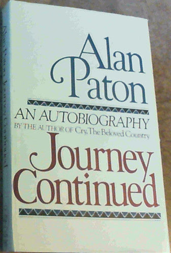 Journey Continued: an Autobiography