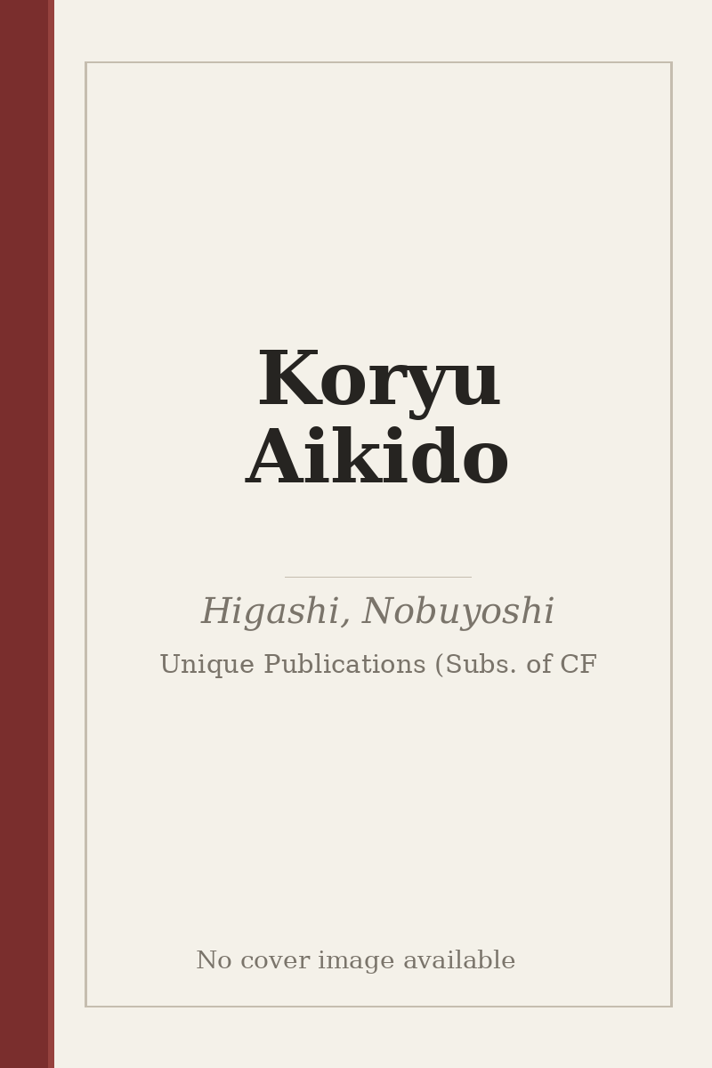 Koryu Aikido - no cover image available