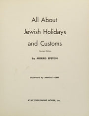 All About Jewish Holidays and Customs