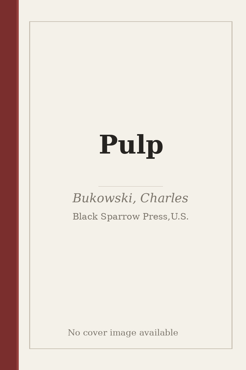 Pulp - no cover image available