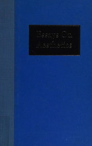 Essays on Aesthetics: Perspectives on the Work of Monroe C. Beardsley