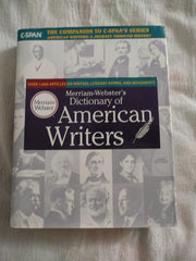 Dictionary of American Writers