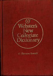 Webster's new collegiate dictionary