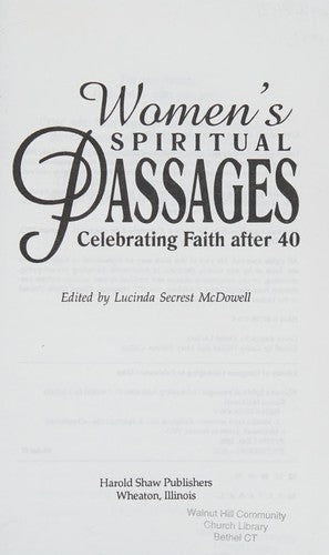Women's Spiritual Passages