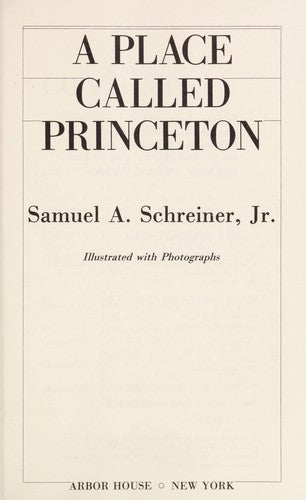 A Place Called Princeton