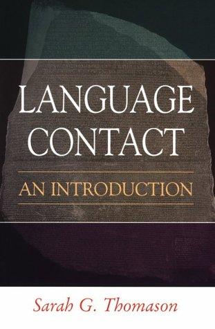 Language Contact: An Introduction
