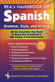 Spanish Handbook Grammar, Stle, Writ Pb (Language Learning)