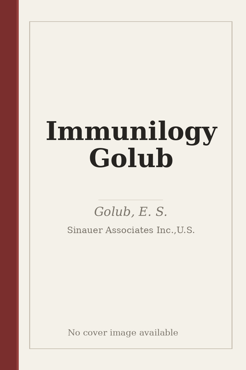Immunilogy Golub - no cover image available