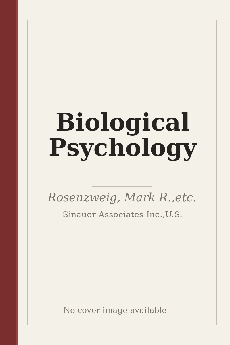 Biological Psychology - no cover image available
