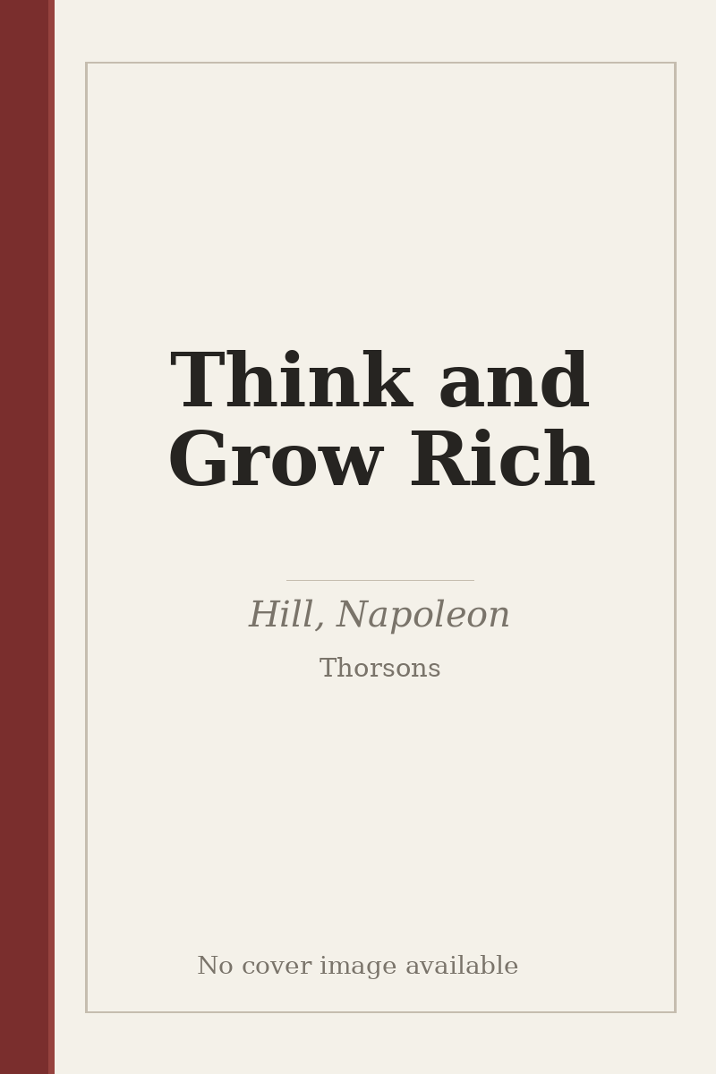 Think and Grow Rich - no cover image available
