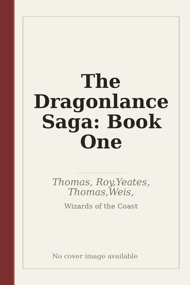 The Dragonlance Saga: Book One - no cover image available