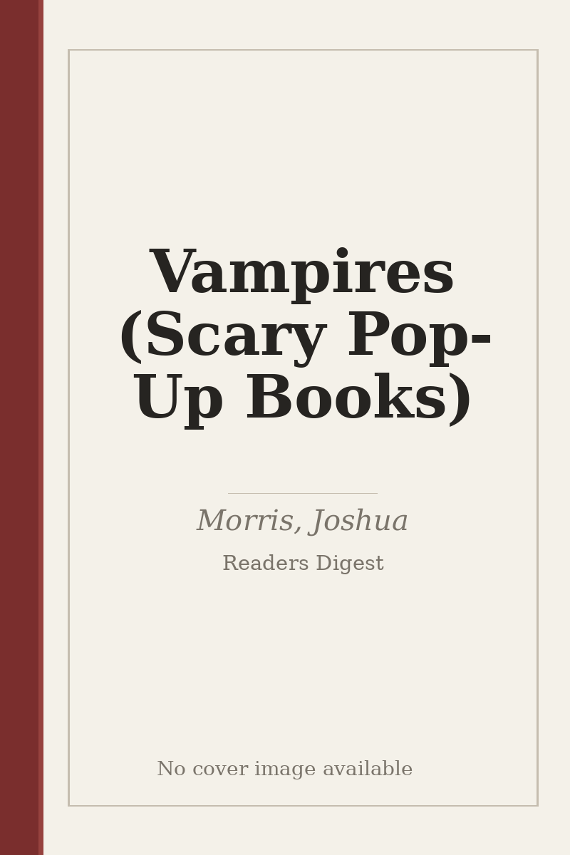 Vampires (Scary Pop-Up Books) - no cover image available