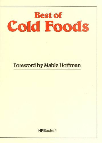 Best of Cold Foods