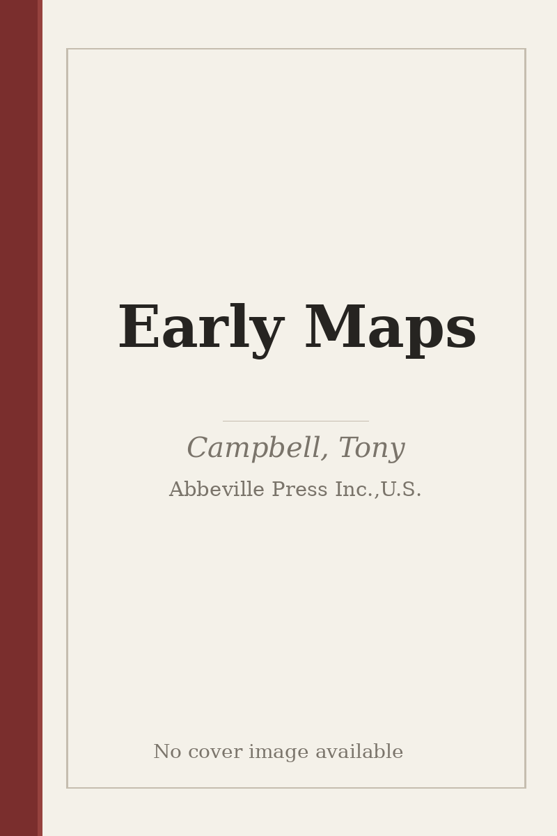 Early Maps - no cover image available
