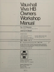 Vauxhall Viva HB Series