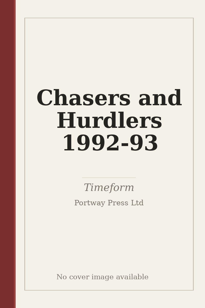 Chasers and Hurdlers 1992-93 - no cover image available