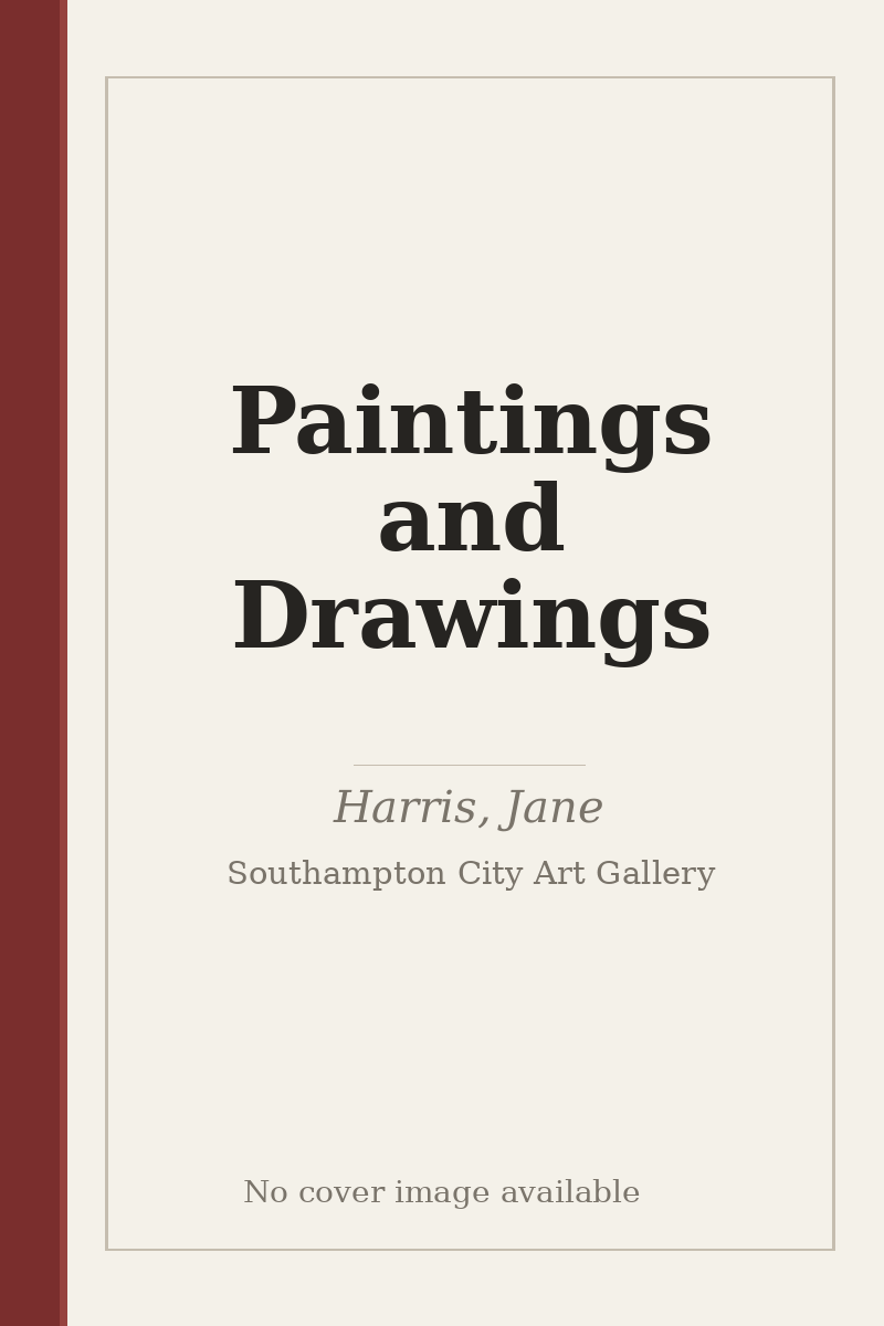 Paintings and Drawings - no cover image available