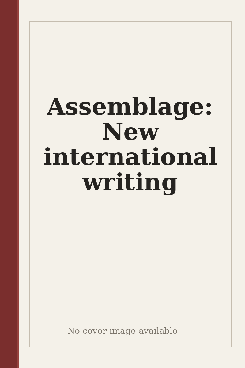 Assemblage: New international writing - no cover image available