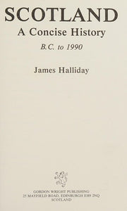 Scotland: A Concise History B.C. to 1990