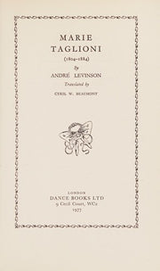 Marie Taglioni