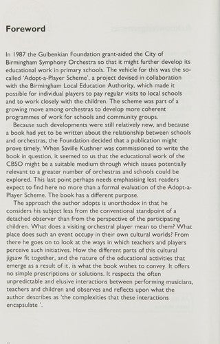 The Children's Music Book: Performing Musicians in School