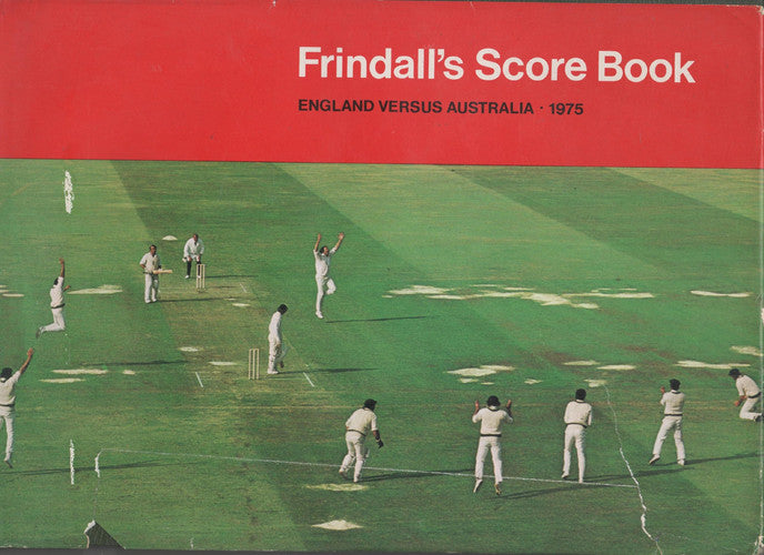 Score Book: England Versus Australia