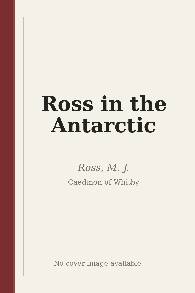 Ross in the Antarctic - no cover image available