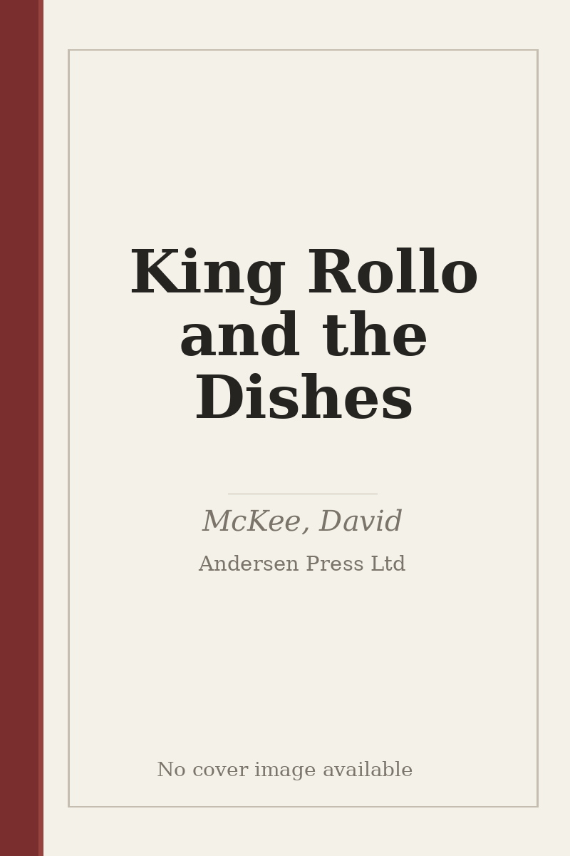 King Rollo and the Dishes - no cover image available
