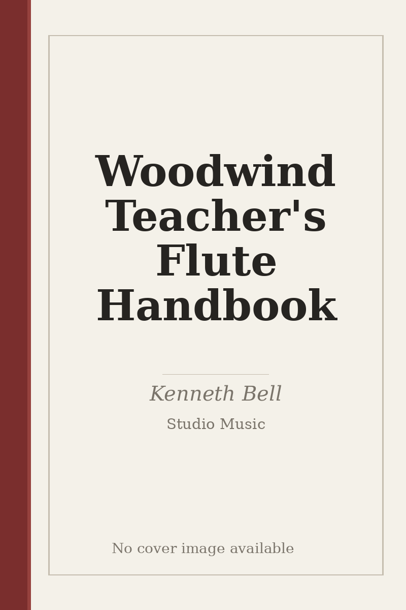 Woodwind Teacher's Flute Handbook - no cover image available
