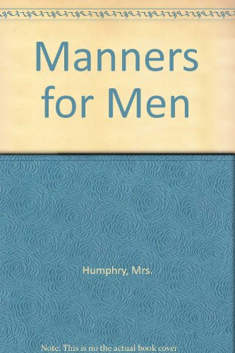 Manners for Men