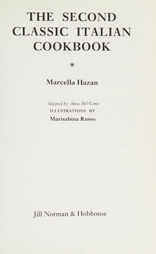 Second Classic Italian Cookbook