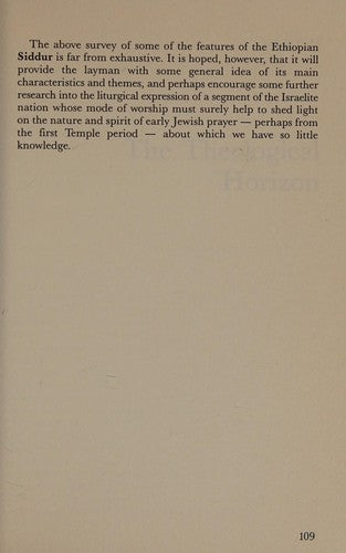 Horizons of Jewish prayer