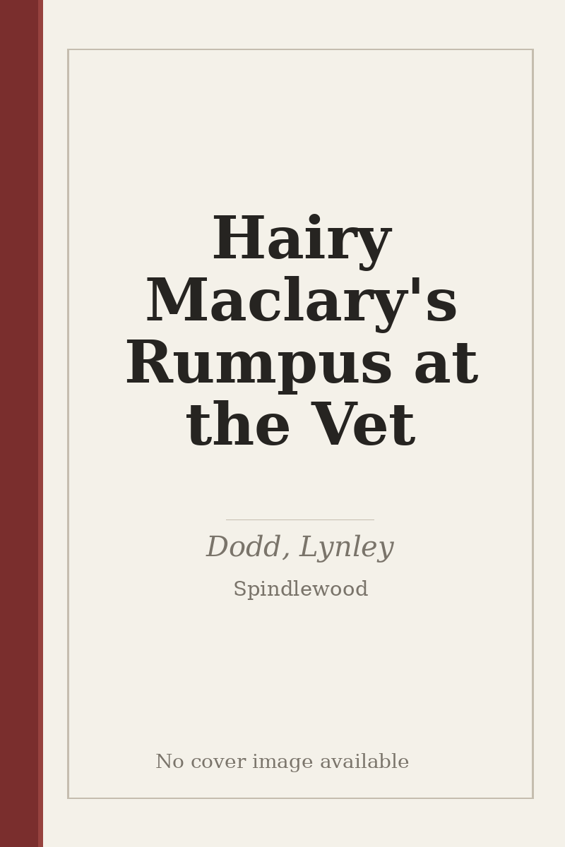 Hairy Maclary's Rumpus at the Vet - no cover image available
