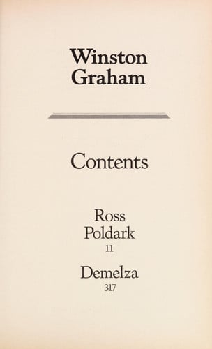 Demelza: A Novel of Cornwall, 1788-1790 (Poldark 2)