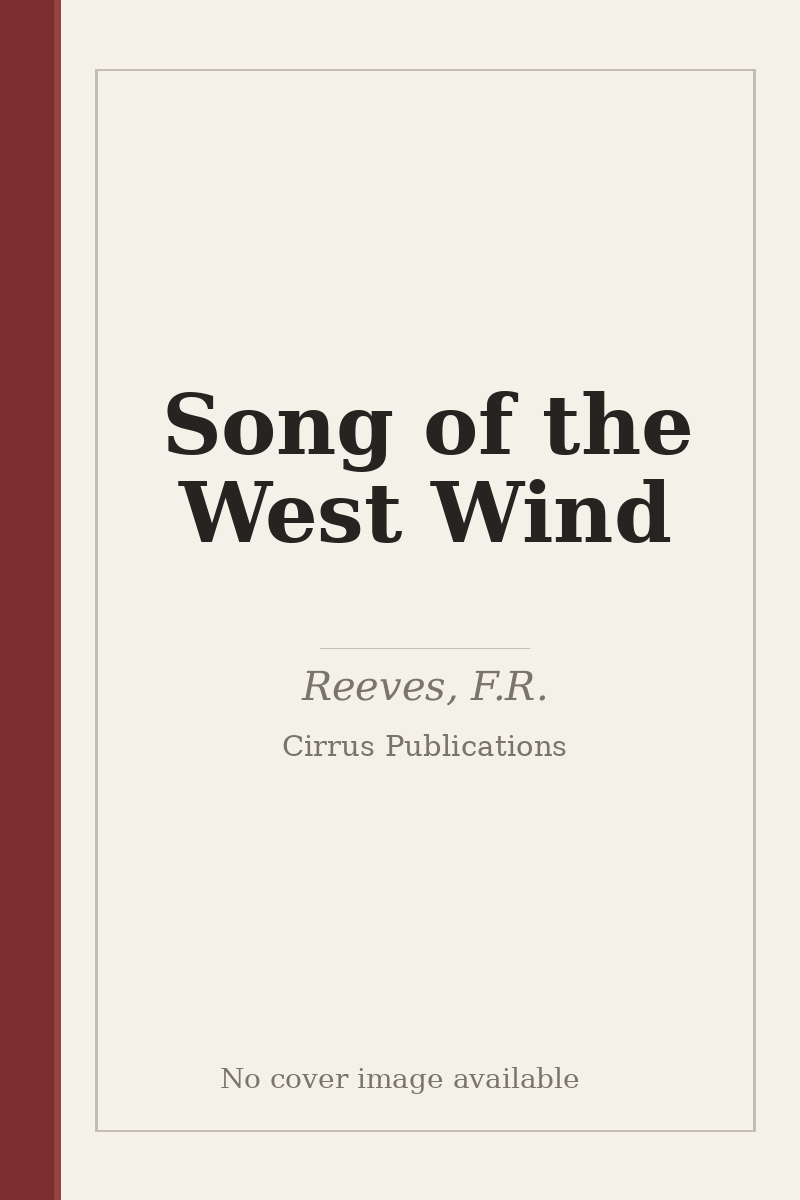 Song of the West Wind - no cover image available