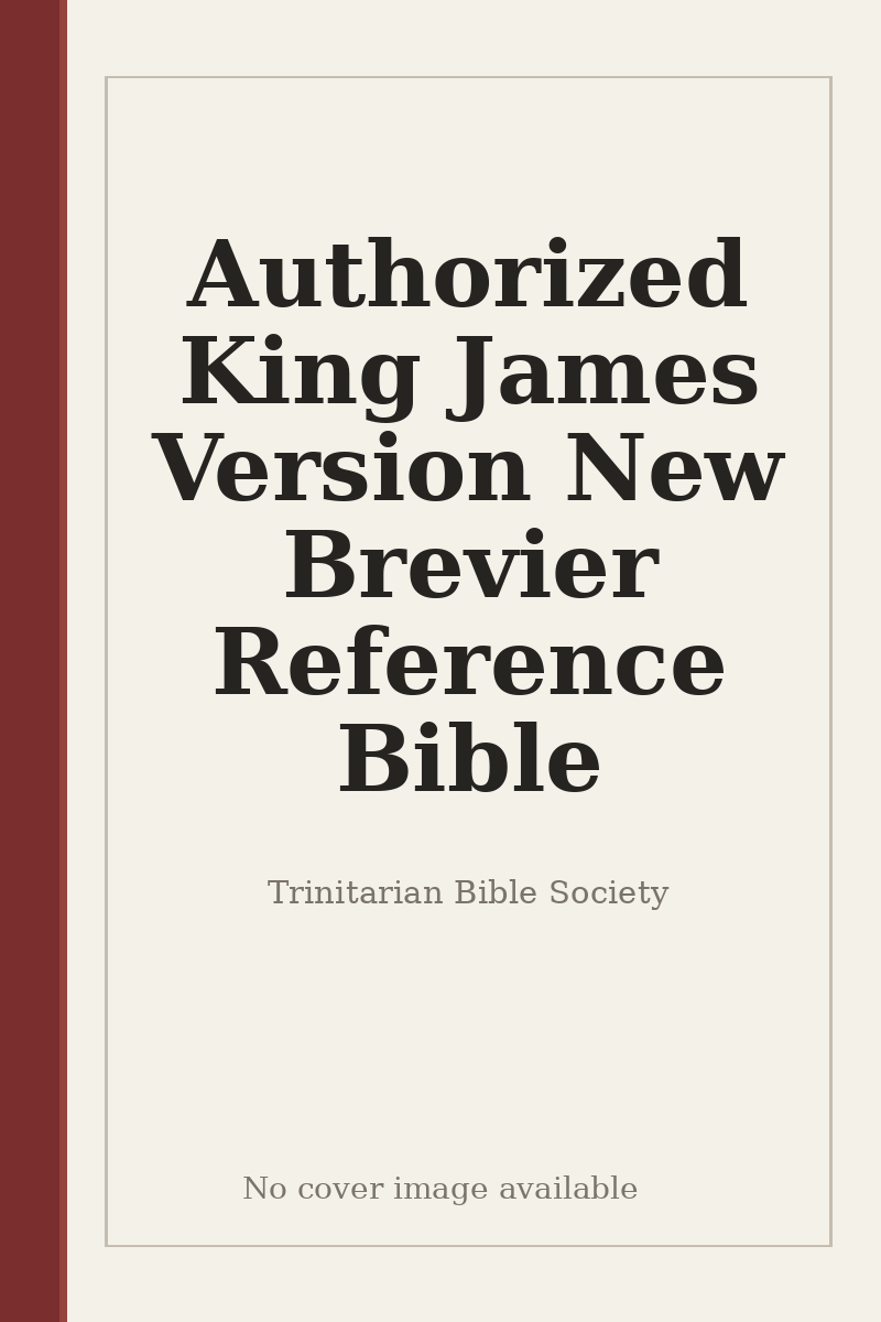 Authorized King James Version New Brevier Reference Bible - no cover image available